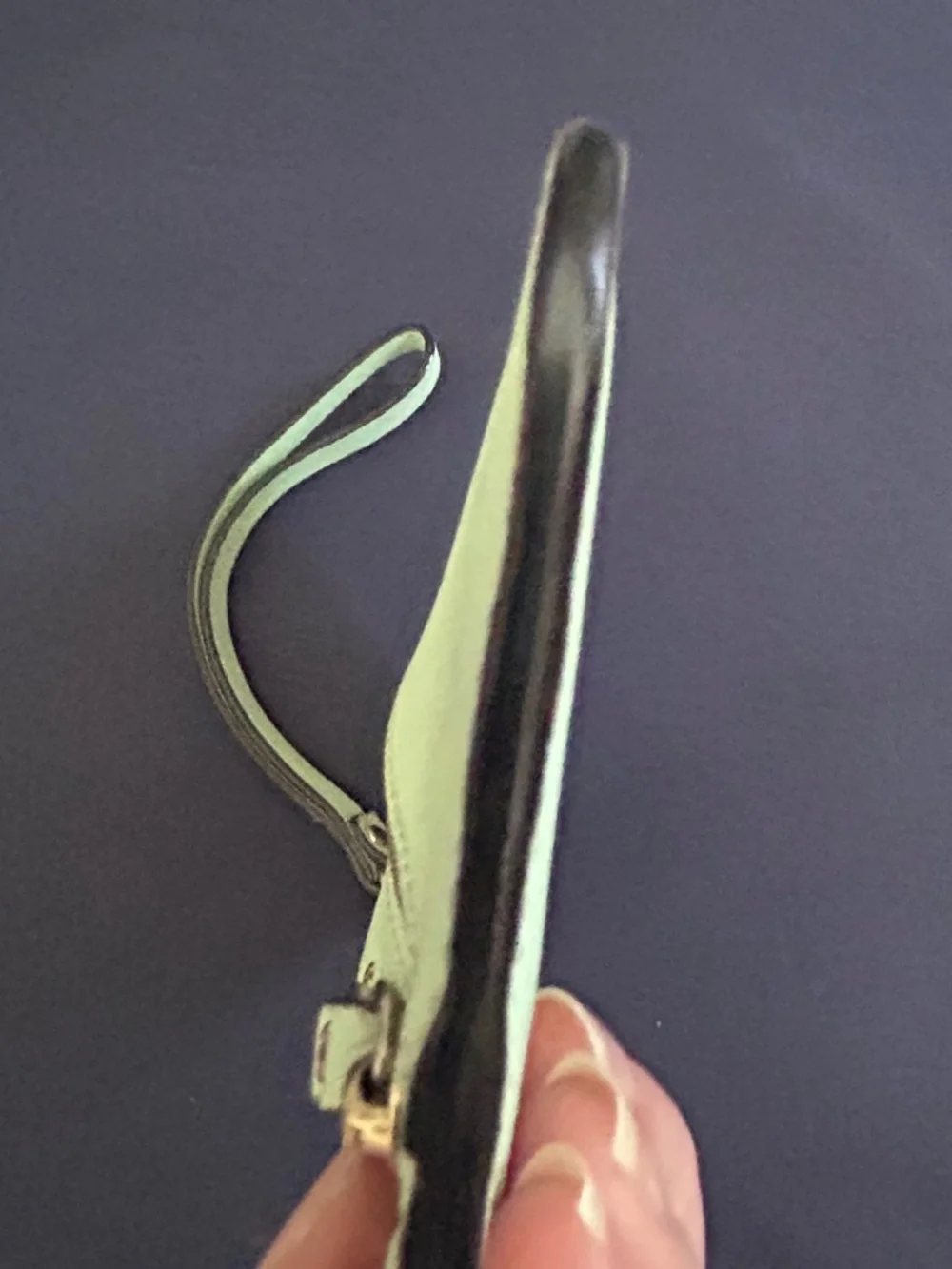 kate spade mint green wristlet